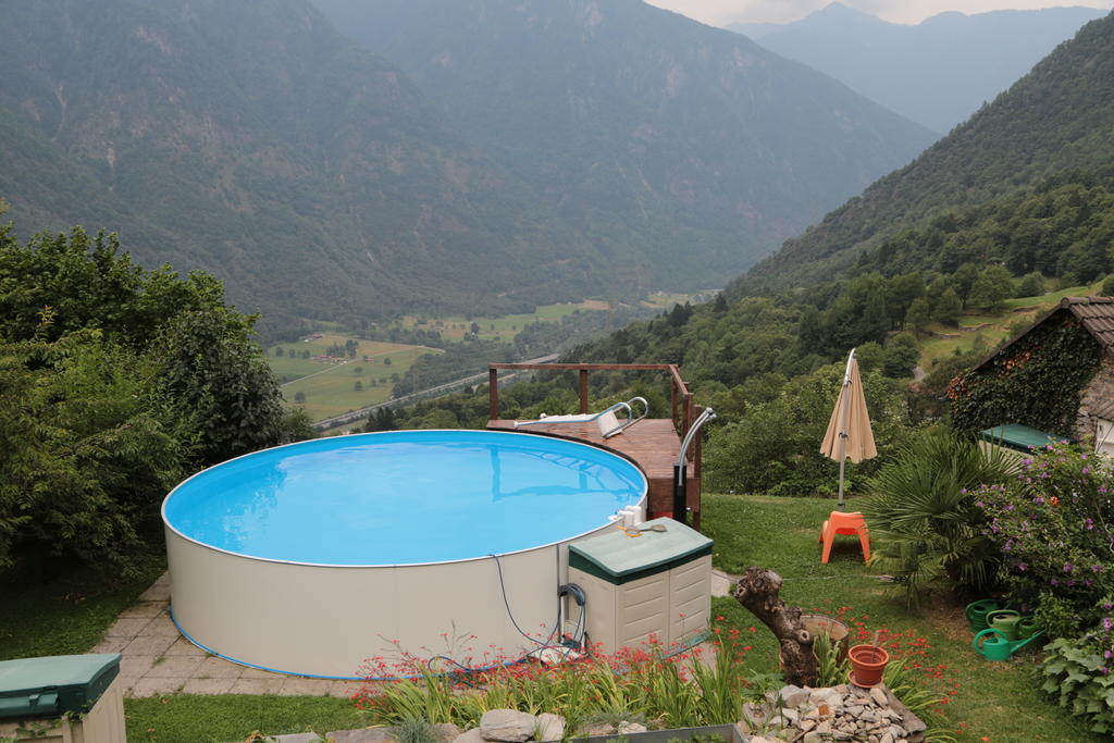 Casa Dosc Bed & Breakfast Verdabbio Bagian luar foto
