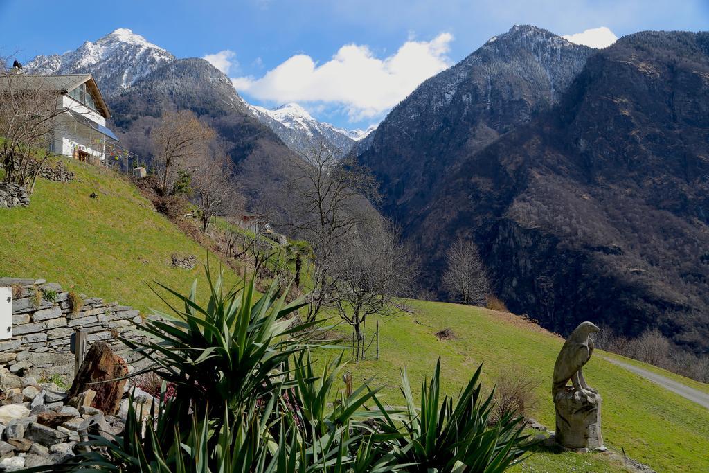 Casa Dosc Bed & Breakfast Verdabbio Bagian luar foto