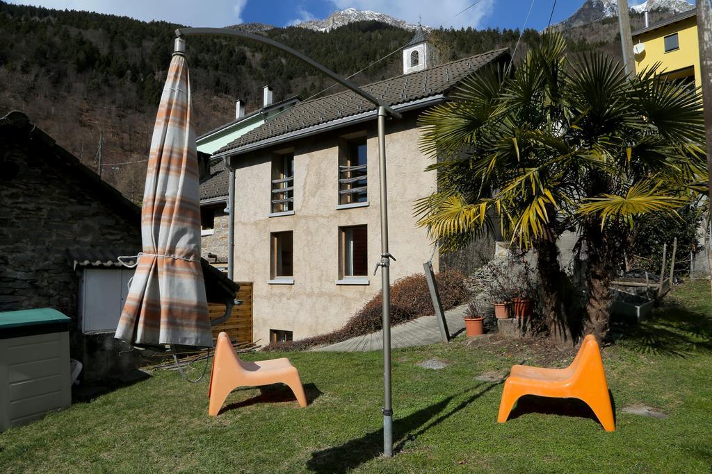 Casa Dosc Bed & Breakfast Verdabbio Bagian luar foto
